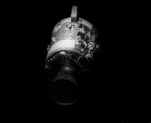 Damage to Apollo 13 Service Module