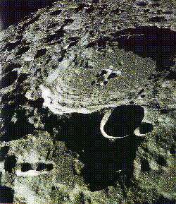 Crater on far side of Moon