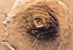 Olympus Mons from above
