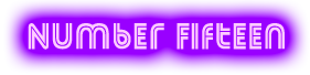 Number Fifteen