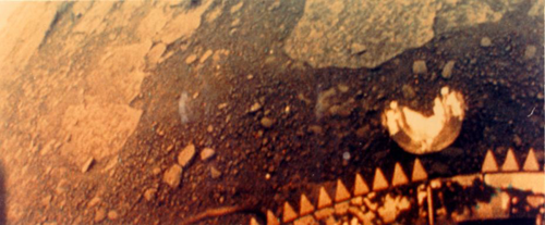 Surface of Venus from Venera 13